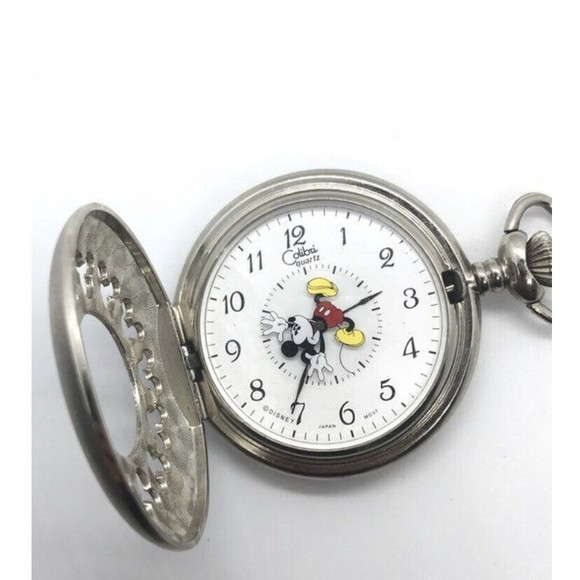 Vintage Colibrì Mickey Mouse Pocket Watch - Picture 2 of 10